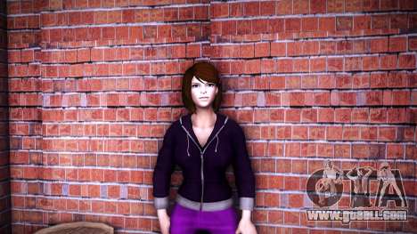 Girl from Saints Row v7 for GTA Vice City