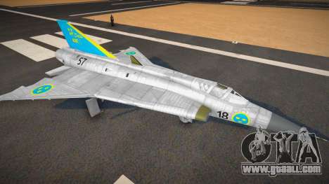 J35D Draken (Acro Deltas) for GTA San Andreas