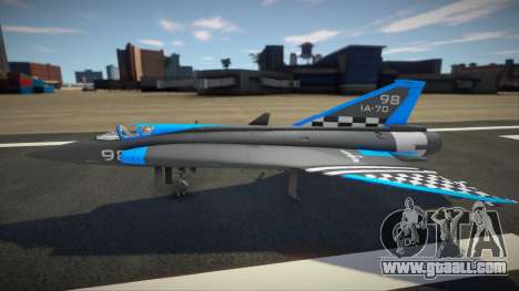 J35D Draken (Blue Apollo Fighter) for GTA San Andreas