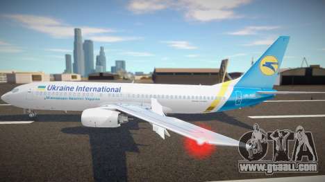 Boeing 737-800 (Ukraine International Airlines) for GTA San Andreas