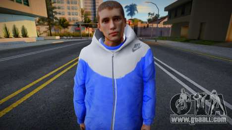 A young guy in a winter jacket for GTA San Andreas