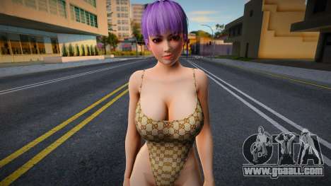 DOAXVV Ayane - Bodysuit Gucci for GTA San Andreas