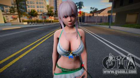 Luna Folklore SSR Long Hair Mod From DOAXVV for GTA San Andreas