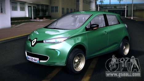 Renault Zoe 2013 for GTA Vice City