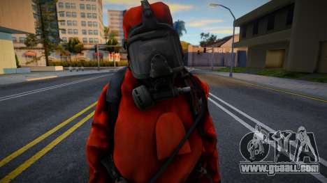 COD Ghosts Hazmat for GTA San Andreas