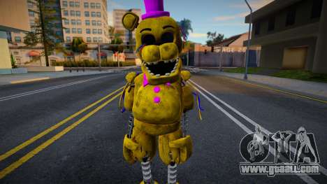 Withered Fredbear v1 for GTA San Andreas