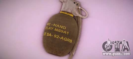 GTA V Grenade for GTA Vice City