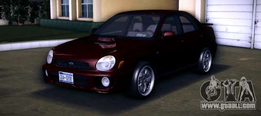 Subaru Impreza Sedan (GD) (US-Spec) 2002 for GTA Vice City