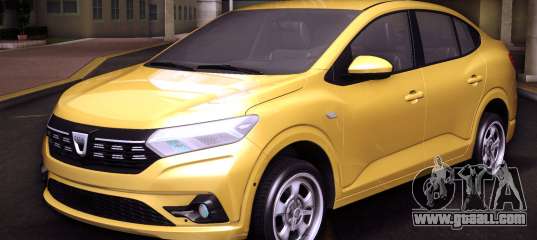 Dacia Logan Mk3 2021 for GTA Vice City