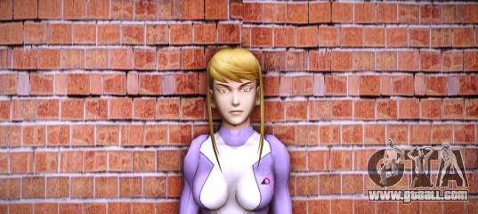 Samus (Metroid Zero Suit) v2 for GTA Vice City