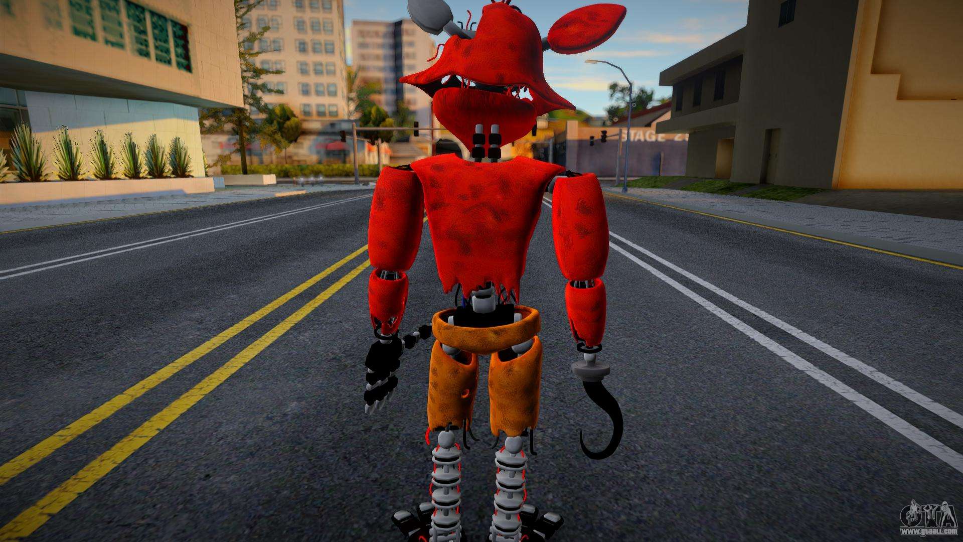 Withered Foxy (FNAF 2) para GTA San Andreas