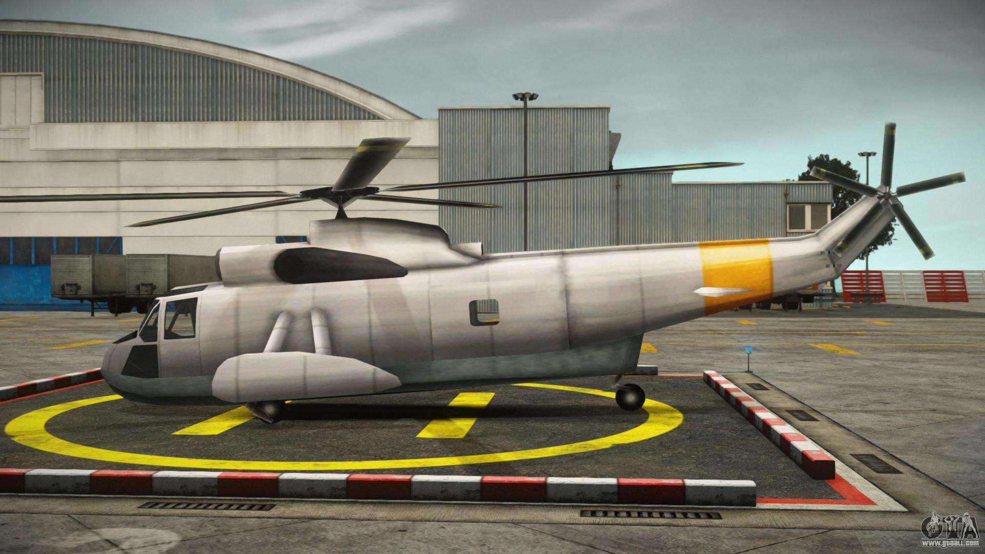 Helicópteros Leviathan — substituto para o GTA San Andreas