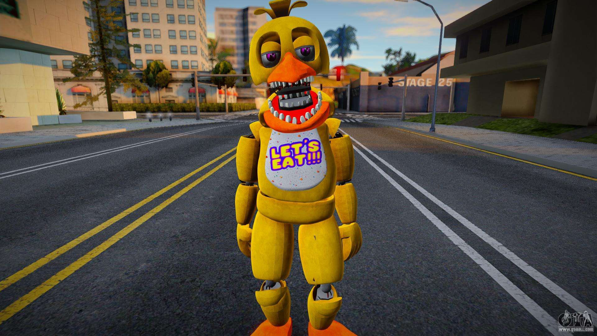 Withered Chica for GTA San Andreas