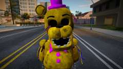 Withered Fredbear v1 for GTA San Andreas