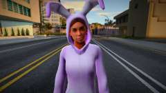 Girl in bunny outfit for GTA San Andreas