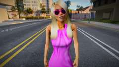 Girl in dress 3 for GTA San Andreas
