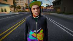 A young guy in a hoodie for GTA San Andreas