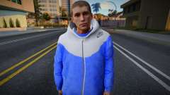 A young guy in a winter jacket for GTA San Andreas