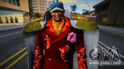 Sakazuki Akainu [Timeskip] From One Piece 3 for GTA San Andreas