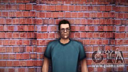 Tommy with glasses for GTA Vice City