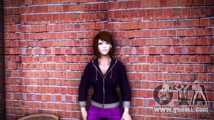 Girl from Saints Row v7 for GTA Vice City