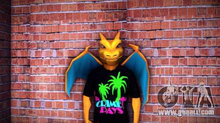 Charizard Player Model for GTA Vice City