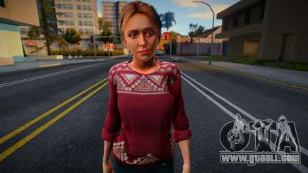 Girl in a sweater for GTA San Andreas