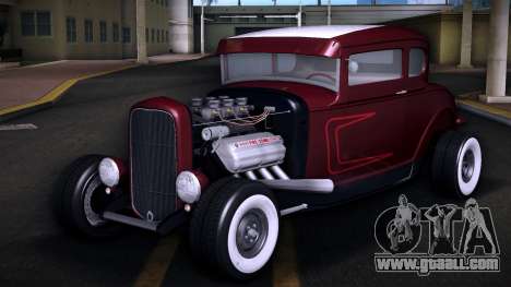 1931 Ford Model A Coupe Hot Rod Classic for GTA Vice City