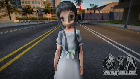 Yui from Sword Art Online Infinite Moment for GTA San Andreas