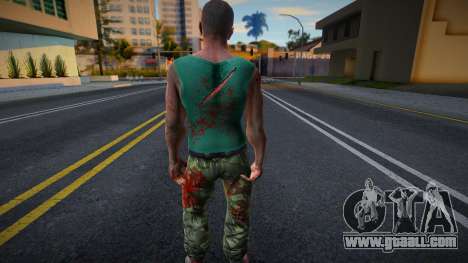 Zombie skin v15 for GTA San Andreas