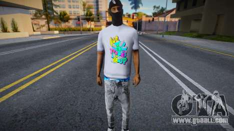 Fashionista in t-shirt v1 for GTA San Andreas
