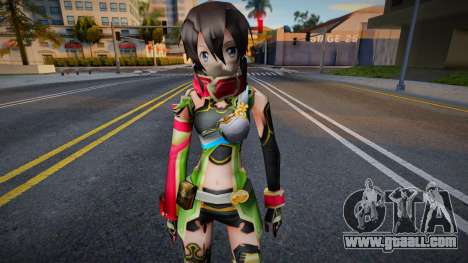 Sinon from Sword Art Online Infinite Moment for GTA San Andreas