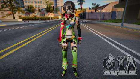 Sinon from Sword Art Online Infinite Moment for GTA San Andreas