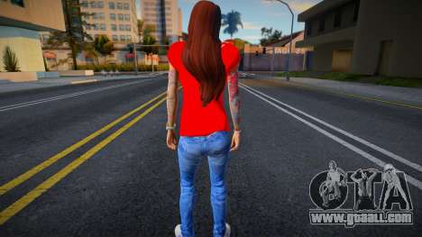 Hot Girl v21 for GTA San Andreas