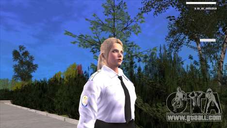 Girl Justice Investigator for GTA San Andreas