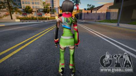 Sinon from Sword Art Online Infinite Moment for GTA San Andreas