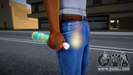 Cockatail Molotov in Ciucas Beer Botle for GTA San Andreas