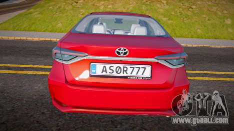 Toyota Corolla 2021 for GTA San Andreas