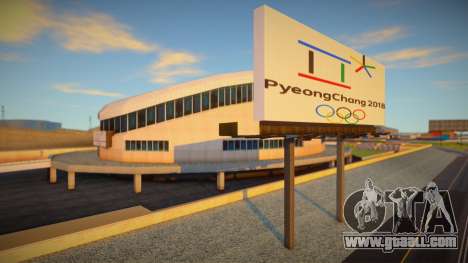 Olympic Games Pyeongchang 2018 Stadium for GTA San Andreas