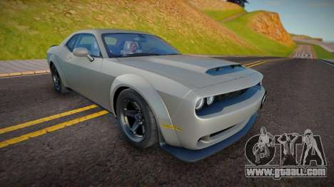 Dodge Challenger SRT Demon (Visinka) for GTA San Andreas