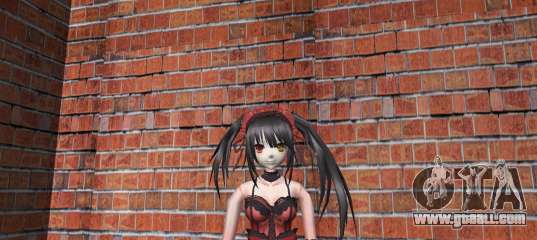 Kurumi Tokisaki from Date a Live for GTA Vice City