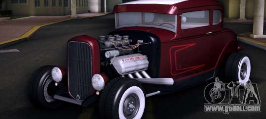 1931 Ford Model A Coupe Hot Rod Classic for GTA Vice City