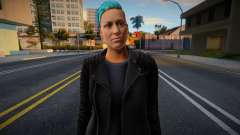 Girl with dyed hair for GTA San Andreas