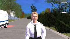 Girl Justice Investigator for GTA San Andreas