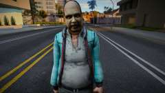 Zombie skin v11 for GTA San Andreas