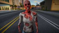 Zombie skin v18 for GTA San Andreas