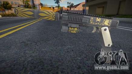 GTA V Vom Feuer AP Pistol Yus (Full Attachments) for GTA San Andreas