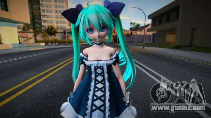 Black Dress Miku for GTA San Andreas