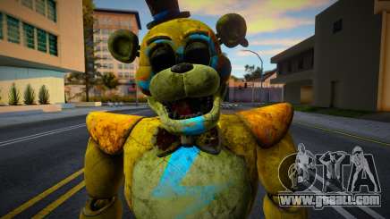 Golden Glamrock Freddy for GTA San Andreas