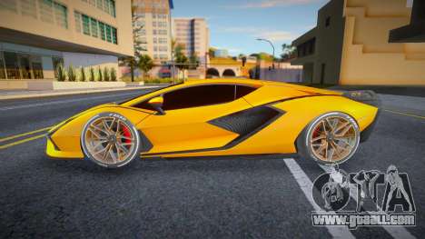 Lamborghini Sian 2020 (Belka) for GTA San Andreas